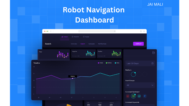 Robot Navigation Dashboard